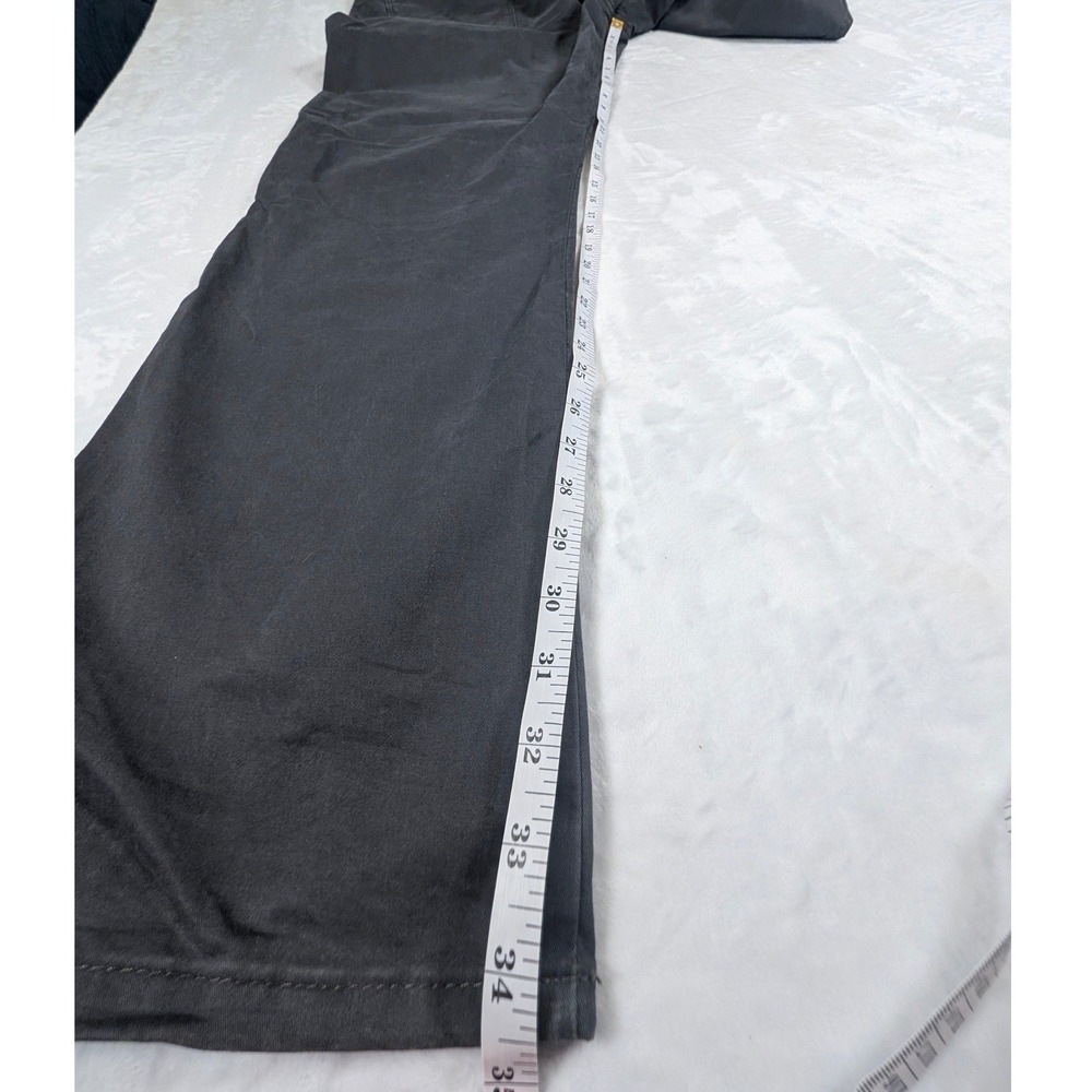 Wrangler Retro Slim Straight Charcoal Gray Pants 40x34 Fits 41 Mens Stretch - Picture 9 of 11